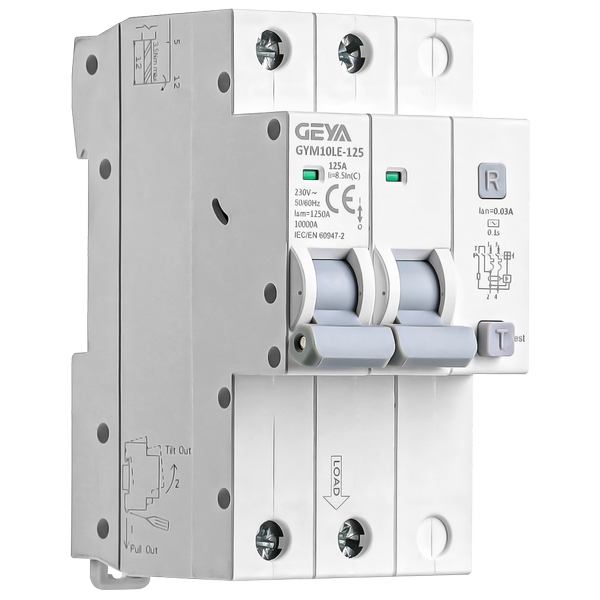 GYM10LE-125剩余電流動作斷路器